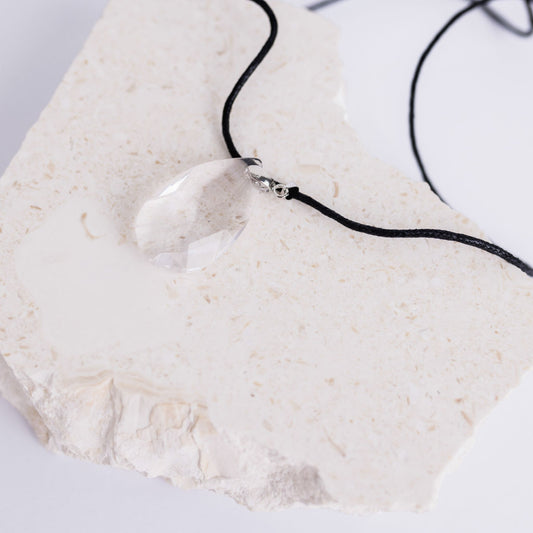 Teardrop Crystal Pendant | Protection Crystal |  EMF Protection