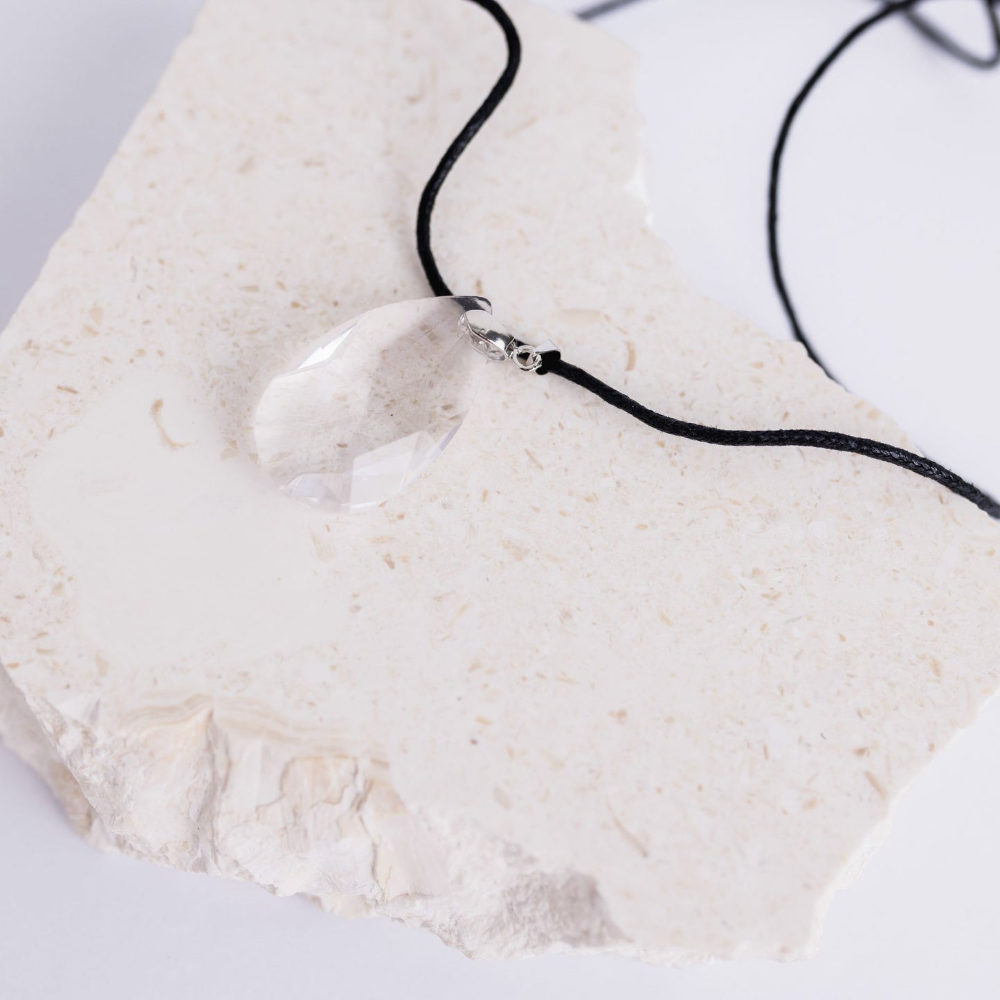 Teardrop Crystal Pendant | Protection Crystal |  EMF Protection