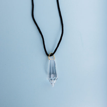 Spearpoint Crystal Pendant | Protection Crystal | EMF Protection