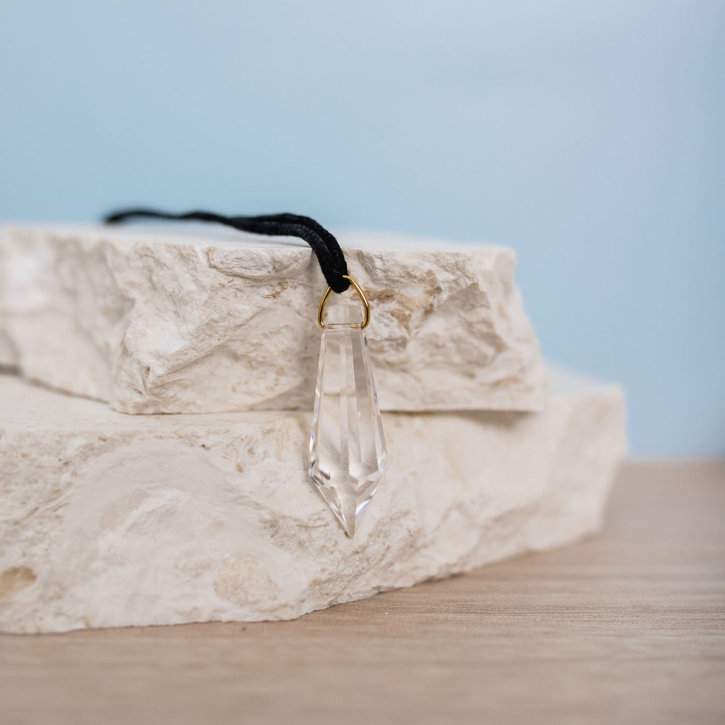 Spearpoint Crystal Pendant | Protection Crystal | EMF Protection